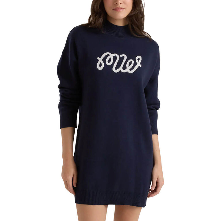 Malbon Collette Golf Dress Navy - FW24 Women