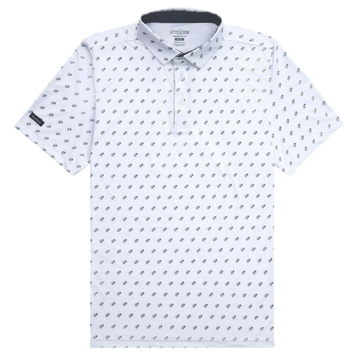 GoodGood Golf Focus Golf Polo White - 24