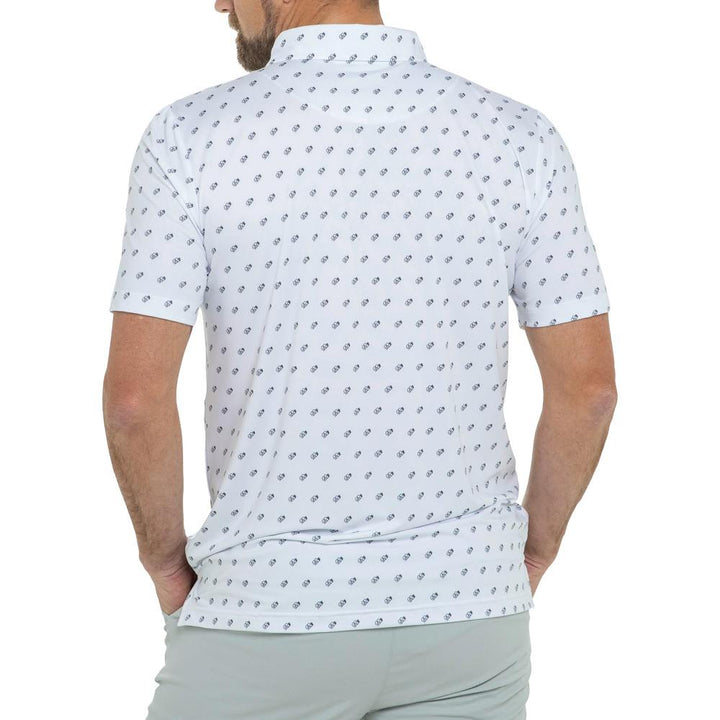 GoodGood Golf Focus Golf Polo White - 24