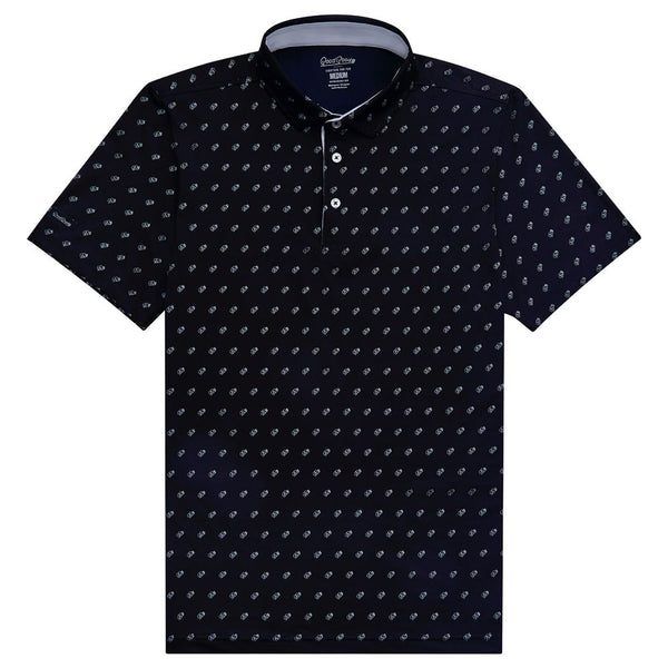 GoodGood Golf The Elite Golf Polo Black - 24