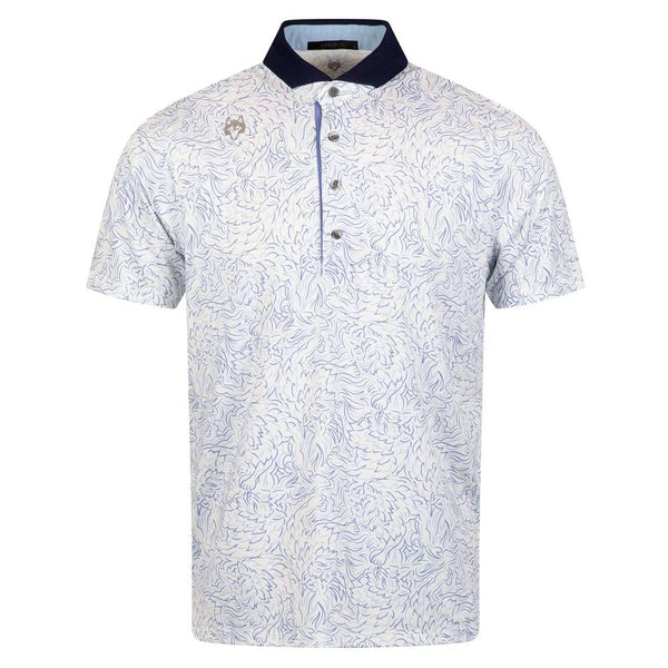 Greyson Den of Thieves Golf Polo Arctic - SP25 Men