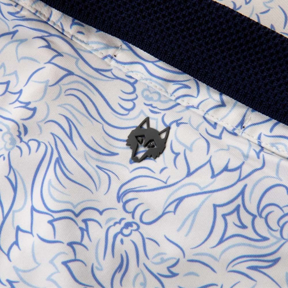 GREYSON グレイソン Den of thieves polo 表記M Mens Den of Thieves Short Sleeve Polo - Performance Printed Polo