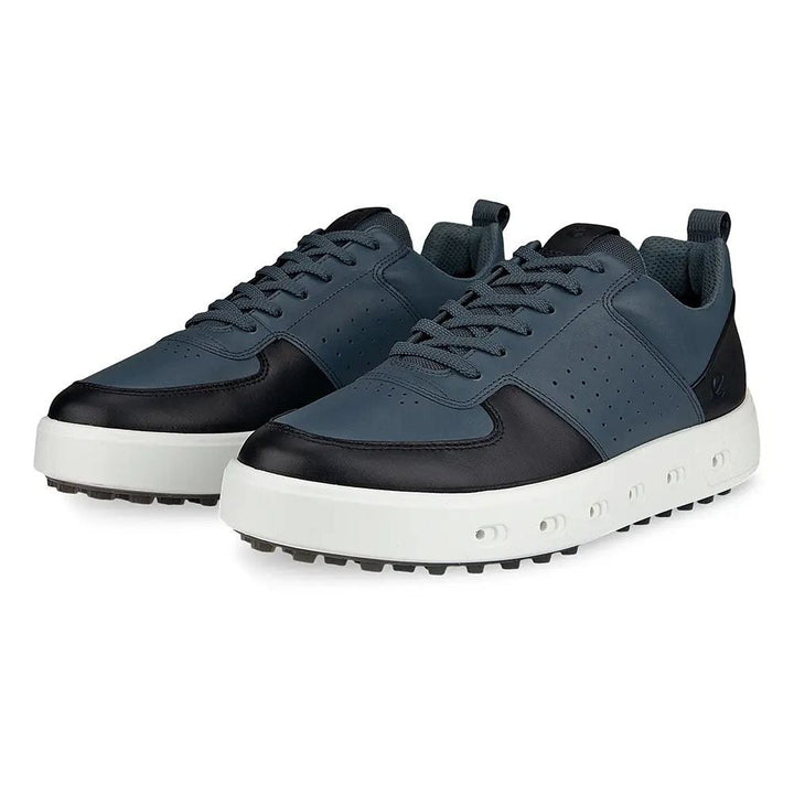 ECCO Street 720 Spikeless Golf Shoes Pavement/Black - SS24 Men