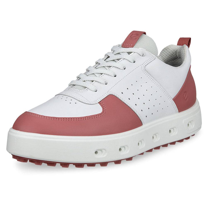 ECCO Street 720 Spikeless Golf Shoes White/Petal - SS24 Women