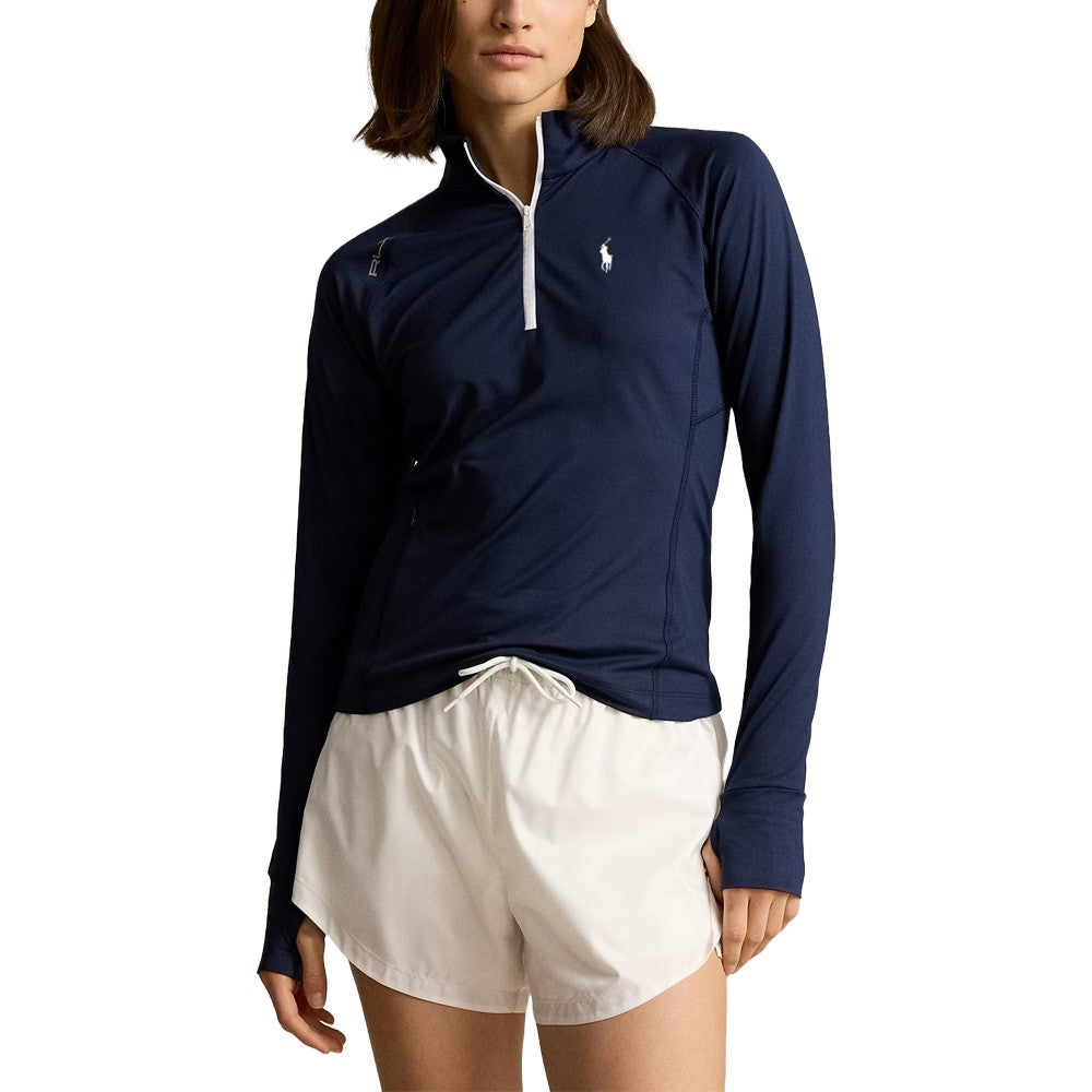 Ralph Lauren Stretch Jersey UV 1/4 Zip Golf Pullover Refined