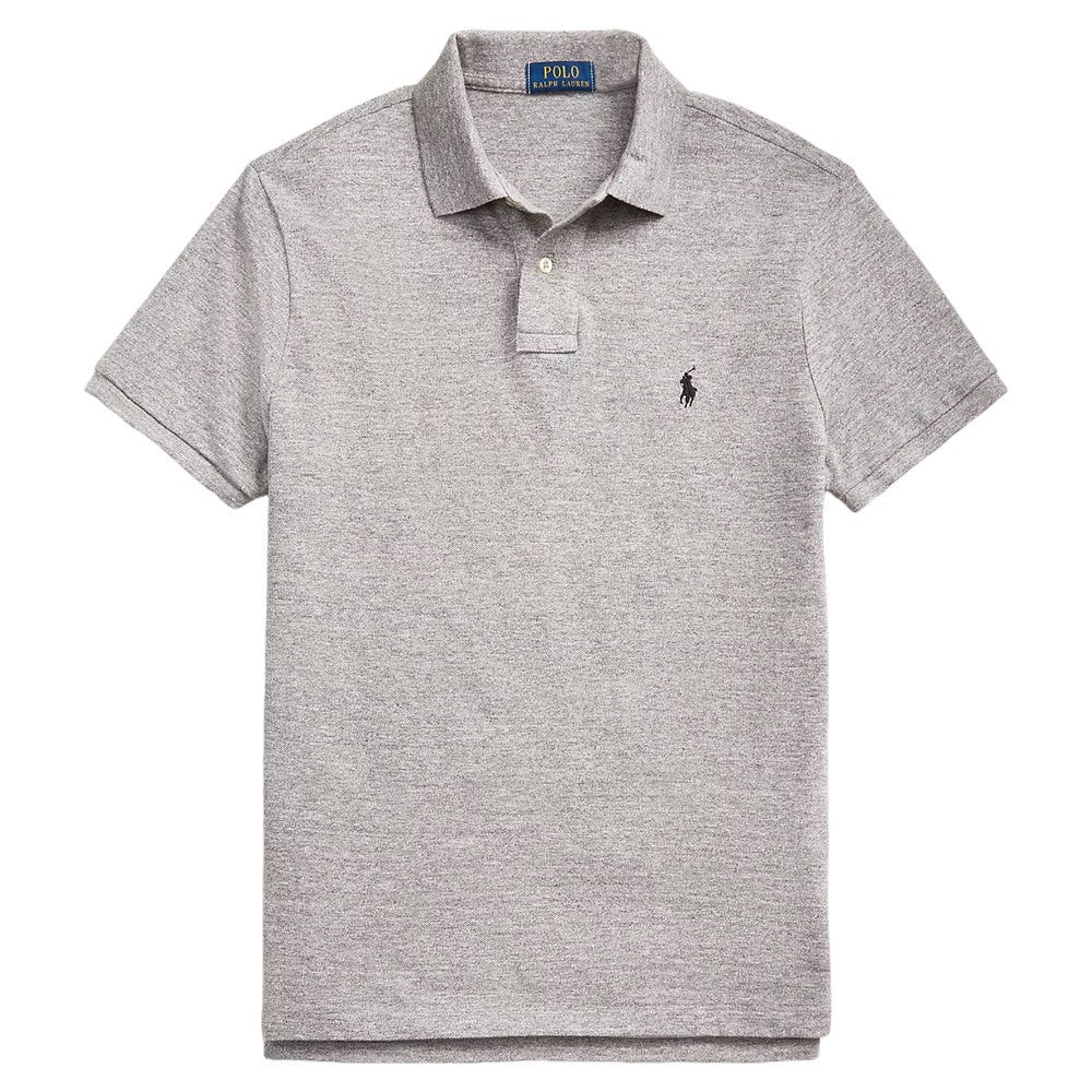Ralph Lauren Mesh Custom Slim Fit Solid Golf Polo Canterbury