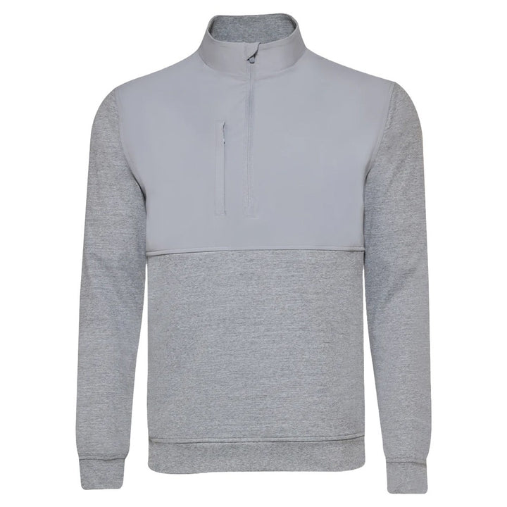 Straight Down Harding Hybrid Quarter Zip Golf Pullover Storm - FW24 Men