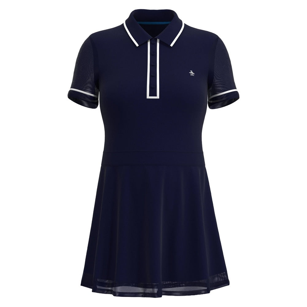 Original Penguin Performance Veronica Golf Dress Black Iris - SS24 Wom Golfio Original Penguin Performance Veronica Golf Dress Black Iris - SS24 Wom Golfio