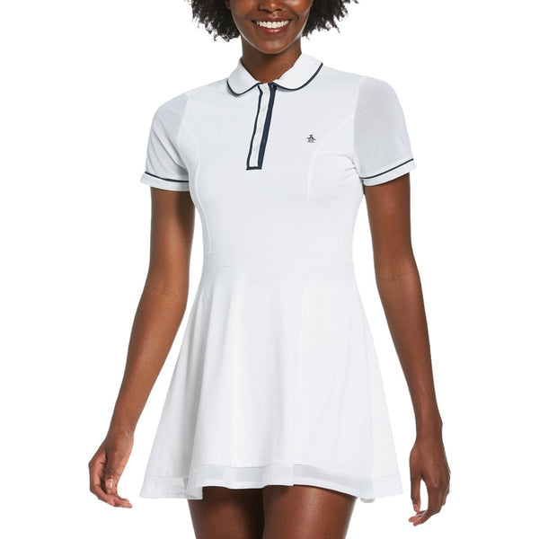 Original Penguin Performance Veronica Golf Dress Bright White - SS24 Women