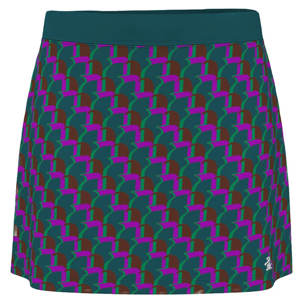 Original Penguin Printed 16" Golf Skort Chesapeake Bay - FA24 Women