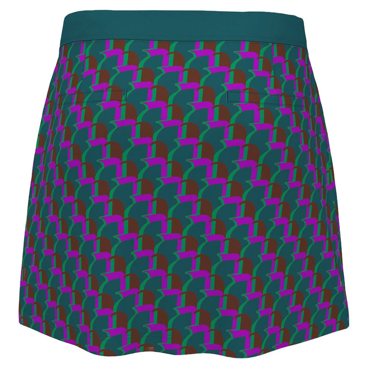 Original Penguin Printed 16" Golf Skort Chesapeake Bay - FA24 Women