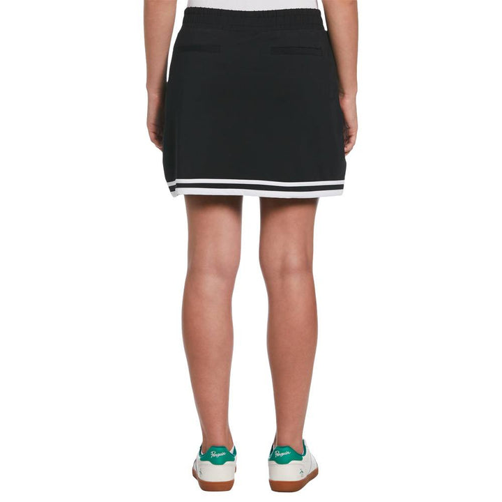 Original Penguin Essential Colour Block 16" Golf Skort Caviar - SS24 Women