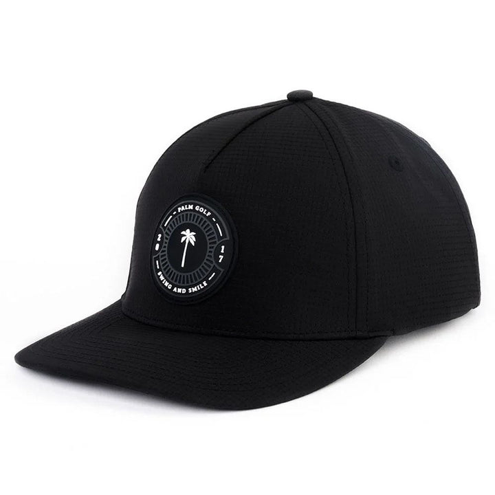 Palm Golf Icon Performance Snapback Golf Cap Black - SS24 Men