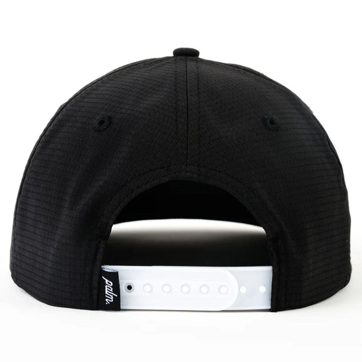 Palm Golf Icon Performance Snapback Golf Cap Black - SS24 Men
