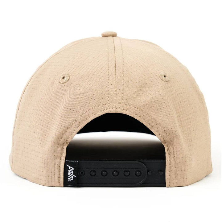 Palm Golf Icon Performance Snapback Golf Cap Khaki - SS24 Men