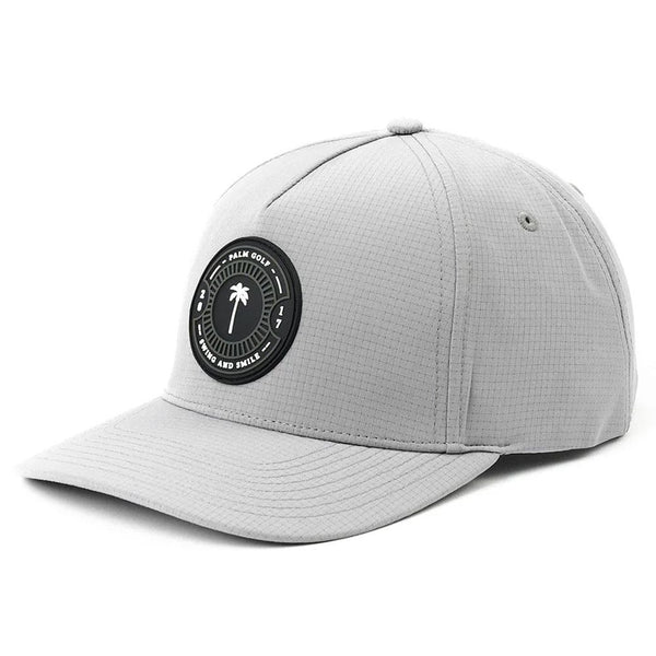 Palm Golf Icon Performance Snapback Golf Cap Light Gray - SS24 Men