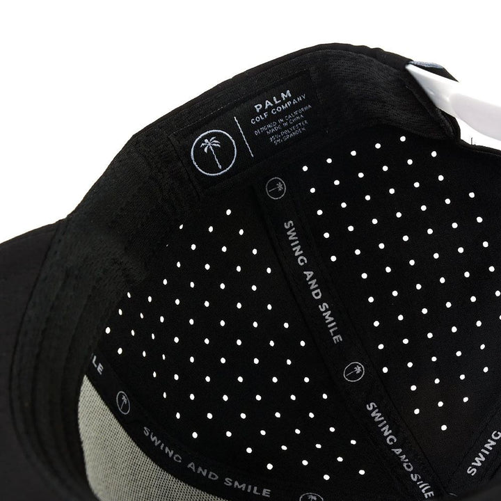 Palm Golf Coast to Coast Snapback Golf Cap Black - SS24 Men