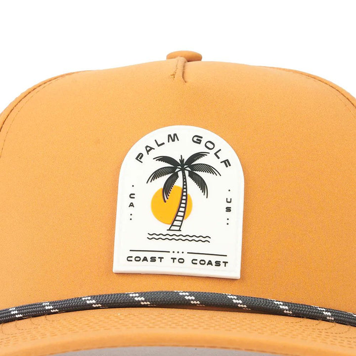 Palm Golf Coast to Coast Snapback Golf Cap Clay - SS24 Men