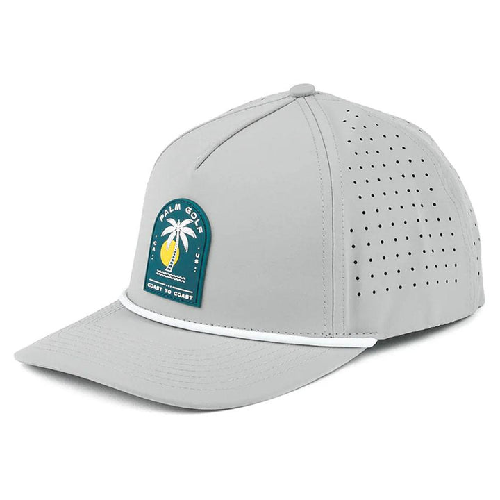 Palm Golf Coast to Coast Snapback Golf Cap Gray - SS24 Men