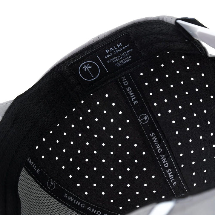 Palm Golf Coast to Coast Snapback Golf Cap Gray - SS24 Men