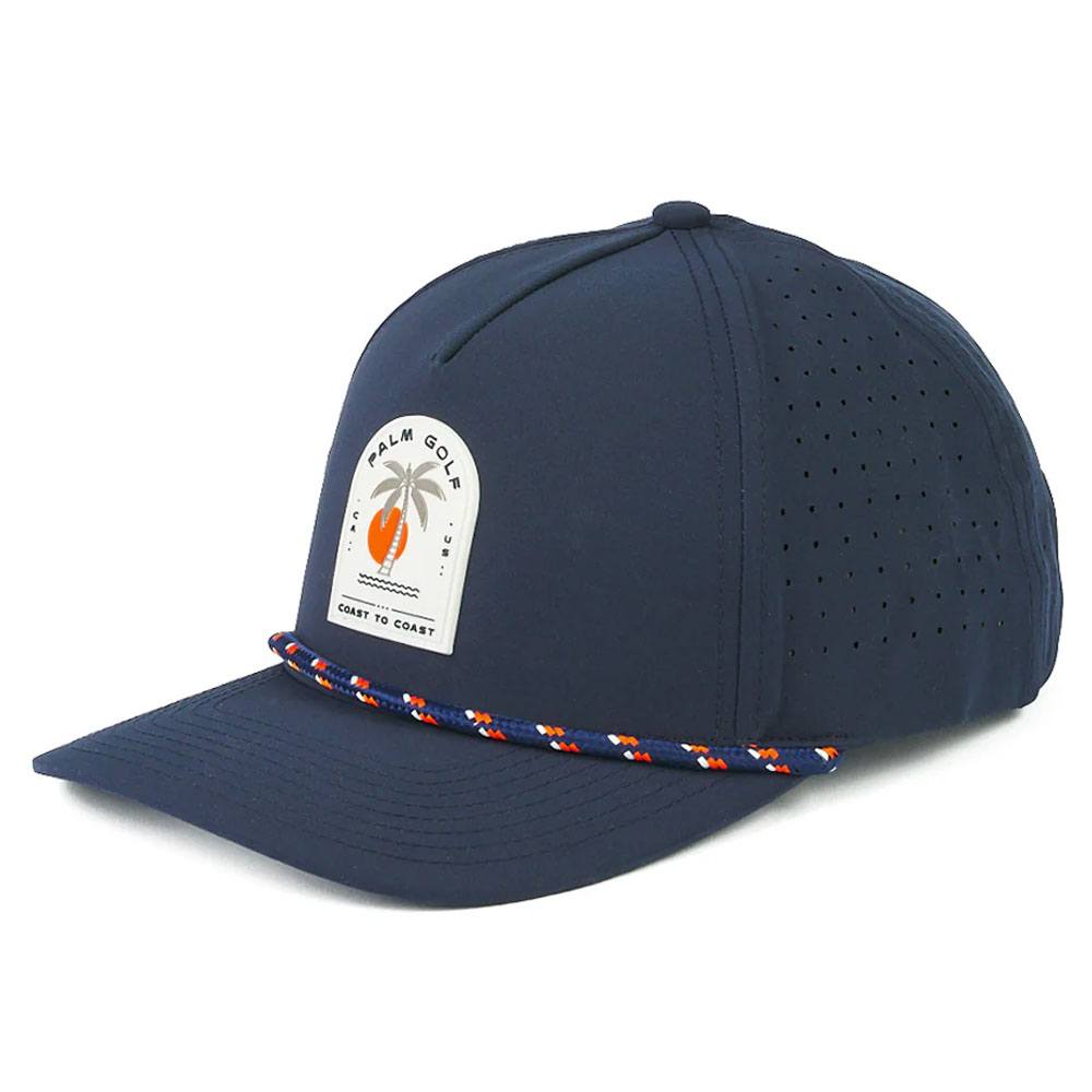 Palm Golf Coast to Coast Snapback Golf Cap Navy - SS24 Men