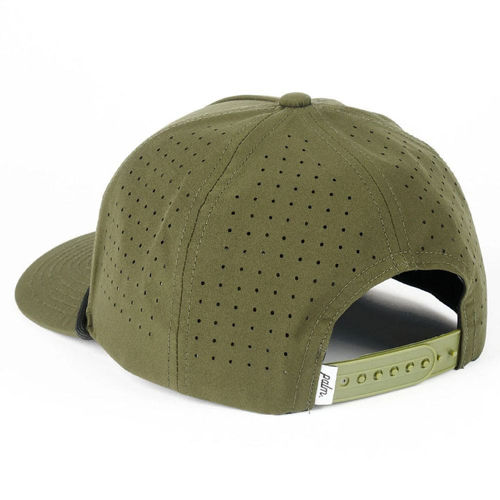 Palm Golf Coast to Coast Snapback Golf Cap Olive - SS24 Men