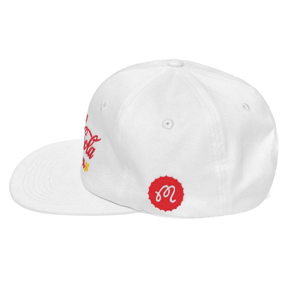 Malbon x Coca Cola Ice Cold Painters Golf Cap White