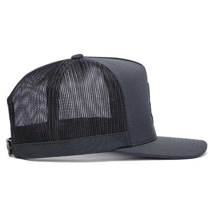 Gfore Monochrome Skull & Tees Interlock Knit Golf Cap Charcoal - FA24