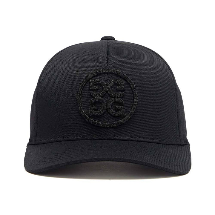 Gfore Circle G's Stretch Twill Snapback Golf Cap Onyx - FA24