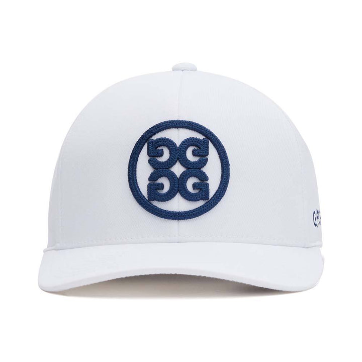 Gfore Circle G's Stretch Twill Snapback Golf Cap Snow - FA24