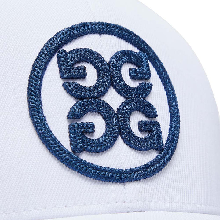 Gfore Circle G's Stretch Twill Snapback Golf Cap Snow - FA24