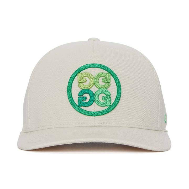 Gfore Circle G's Stretch Twill Snapback Golf Cap Stone - FA24