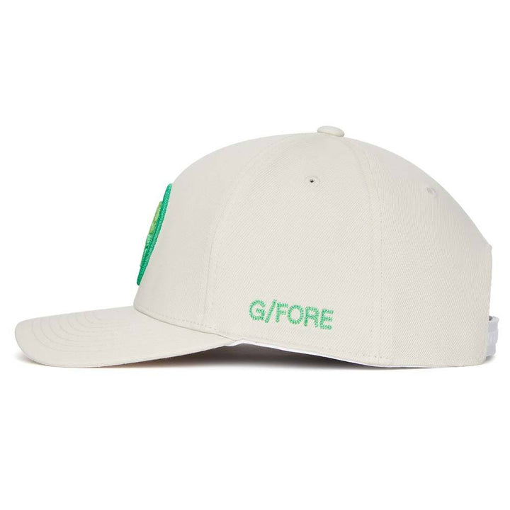 Gfore Circle G's Stretch Twill Snapback Golf Cap Stone - FA24