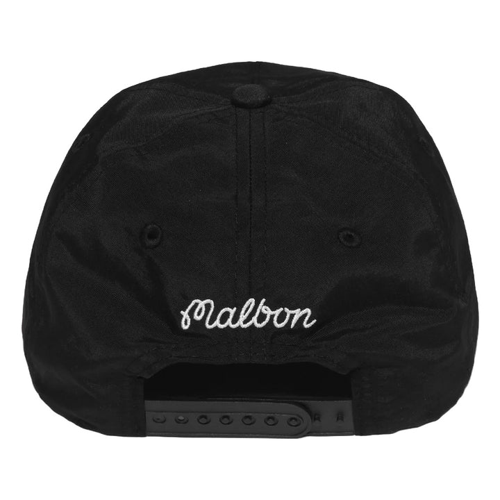 Malbon Fudd Buckets Nylon Rope Golf Cap Black