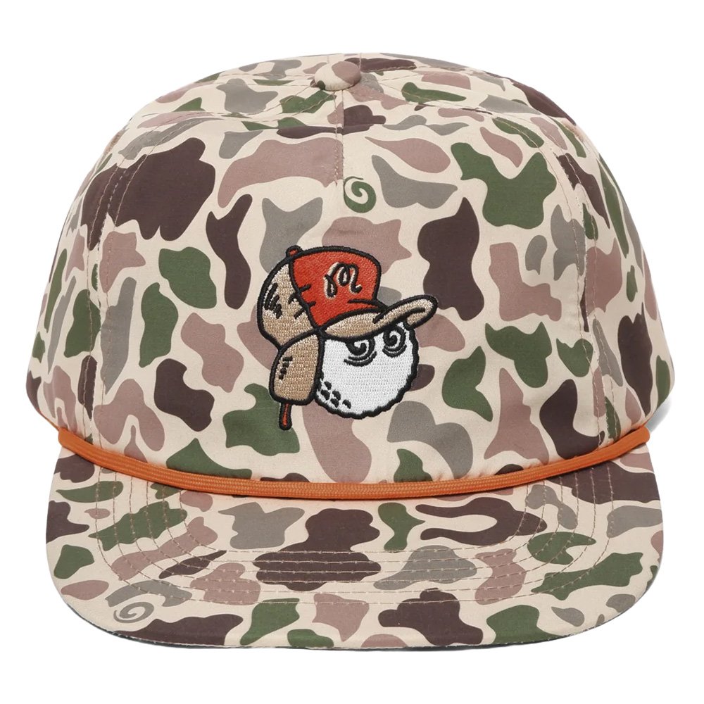 Malbon Fudd Buckets Nylon Rope Golf Cap Camo