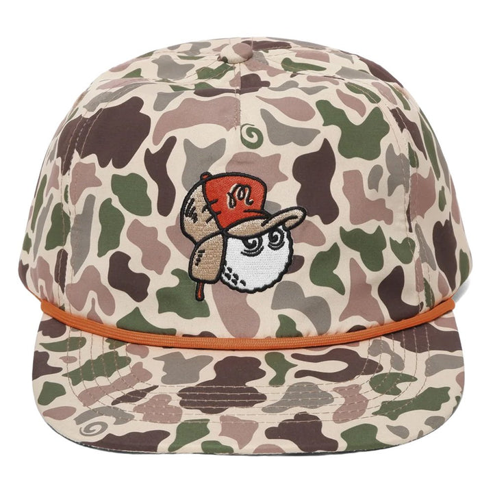 Malbon Fudd Buckets Nylon Rope Golf Cap Camo