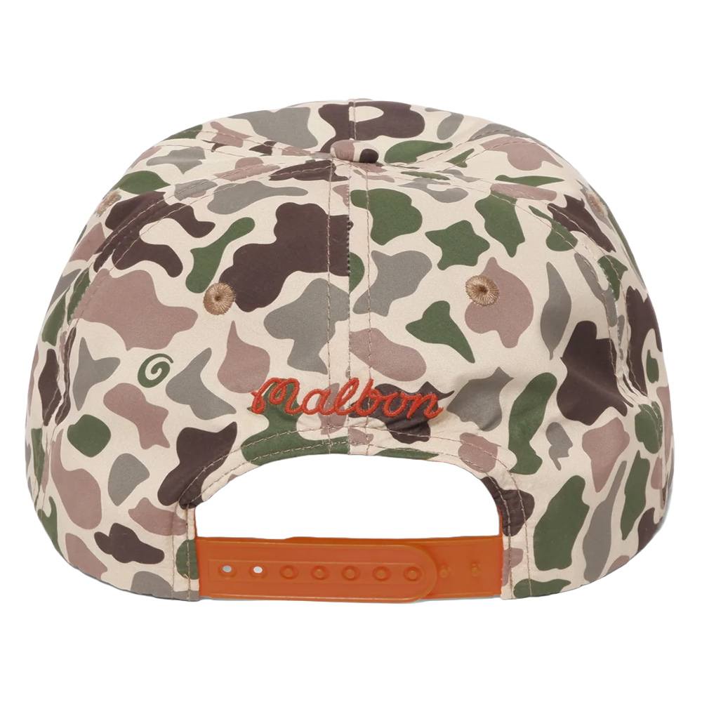 Malbon Fudd Buckets Nylon Rope Golf Cap Camo