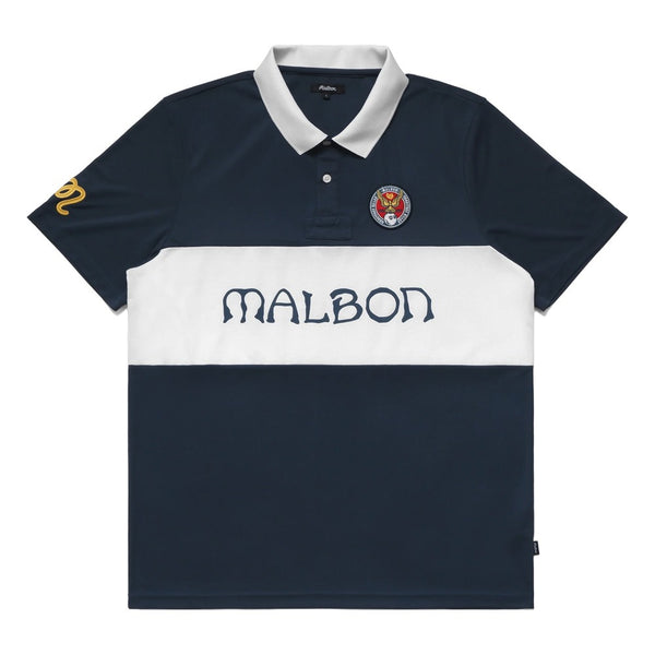 Malbon x Ghostface Killah Rugby Performance Golf Polo Navy - Collabo24