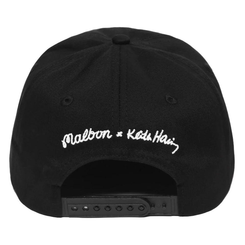 Malbon x Keith Haring Painters Golf Cap Black