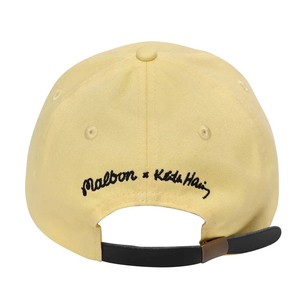 Malbon x Keith Haring Dad Golf Cap Pale Yellow