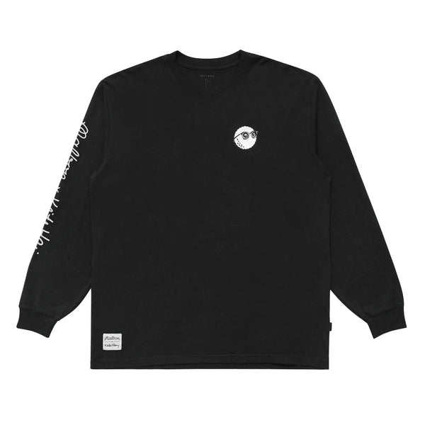 Malbon x Keith Haring Longsleeve Golf T-Shirt Black
