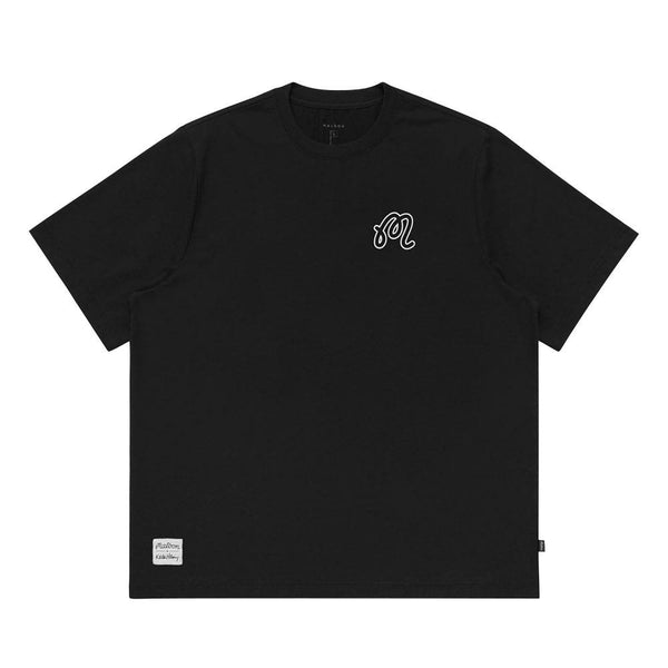 Malbon x Keith Haring Shortsleeve Golf T-Shirt Black
