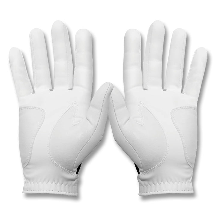 FootJoy WeatherSof Pair Golf Glove White/Black - 24 Women
