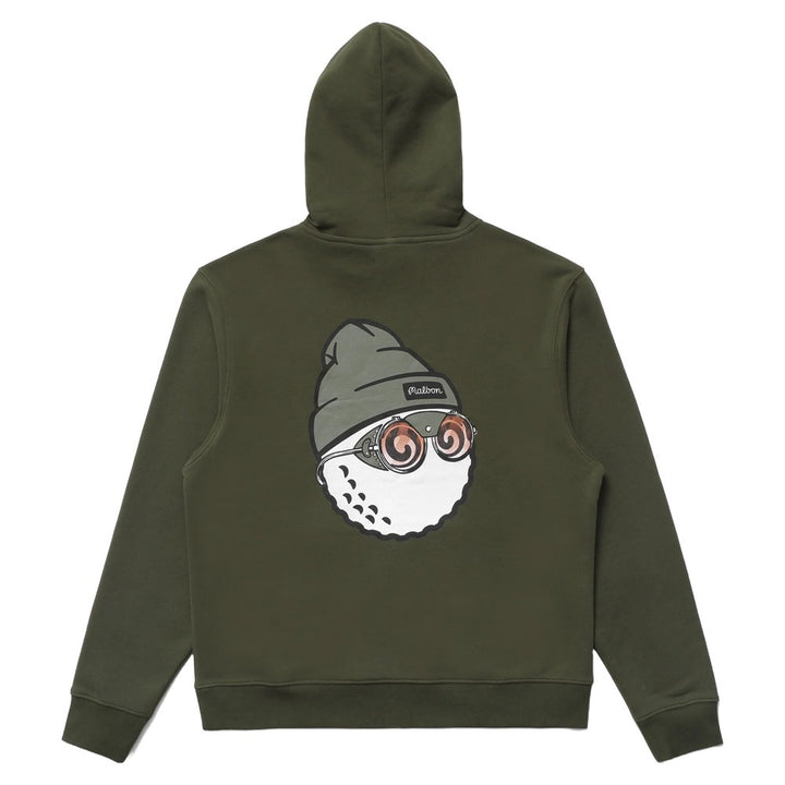 Malbon Expedition Buckets Hoodie Golf Jacket Conifer