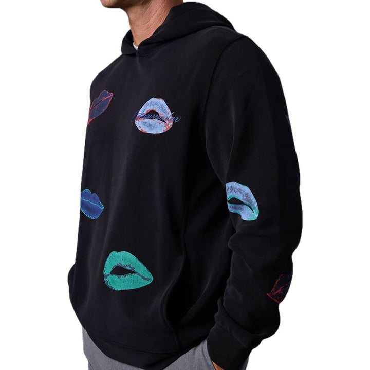 Extra Curricular Bisou Hoodie Golf Jacket Jet Black - FA24 Men