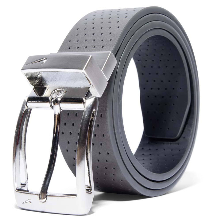 Nike Perforated Reversible w/Ultralight Buckle Golf Belt Gray/Black - 24 Men