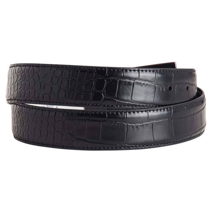 Nike Croco-To-Smooth Reversible Golf Belt Black - 24 Men