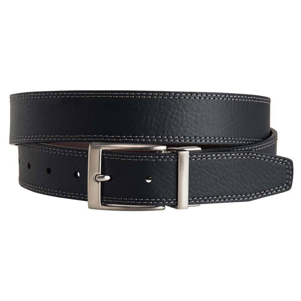 Nike Double Row Stitch Reversible Golf Belt Black/Brown - 24 Men