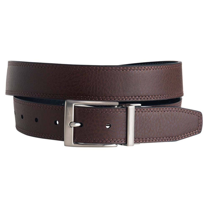 Nike Double Row Stitch Reversible Golf Belt Black/Brown - 24 Men