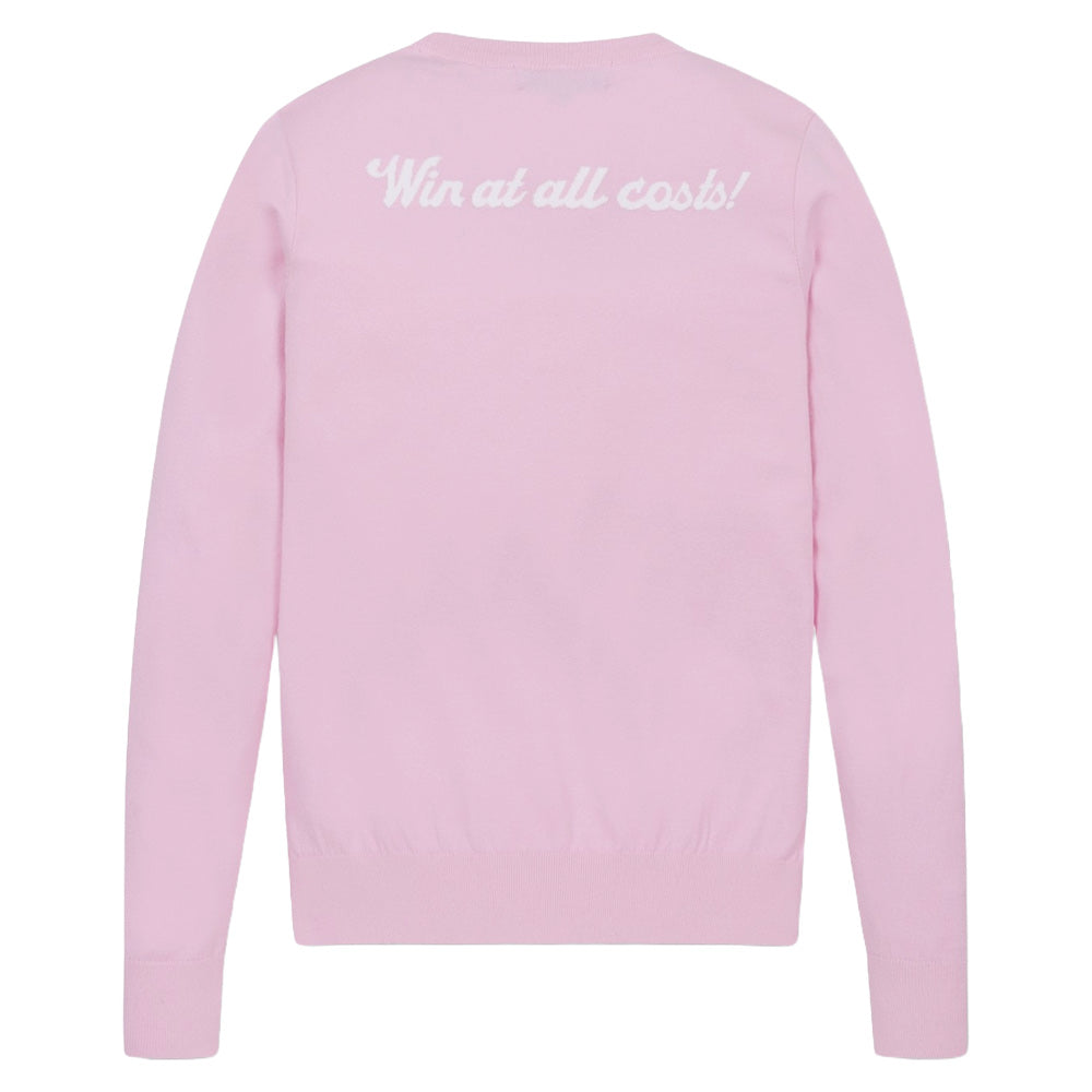 WAAC Crewneck Golf Sweater Light Pink - FW24 Women